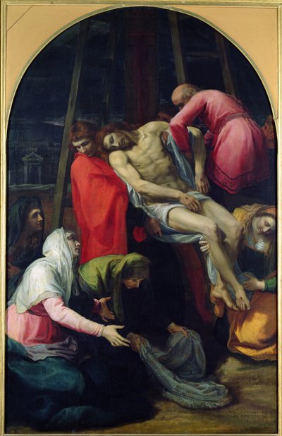 La discesa dalla croce, 1595 da Bartolomé Carducho